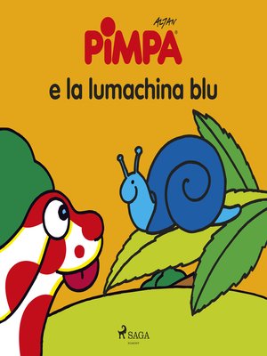 cover image of Pimpa e la lumachina blu